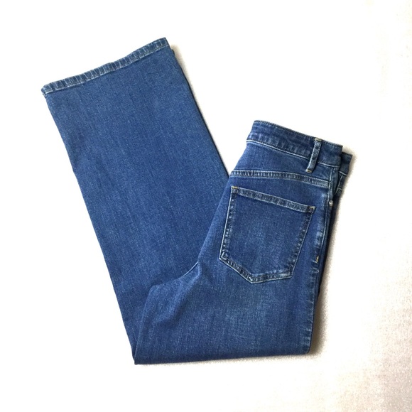 We The Free Wide Leg High Rise Crop Jean - Picture 5 of 9